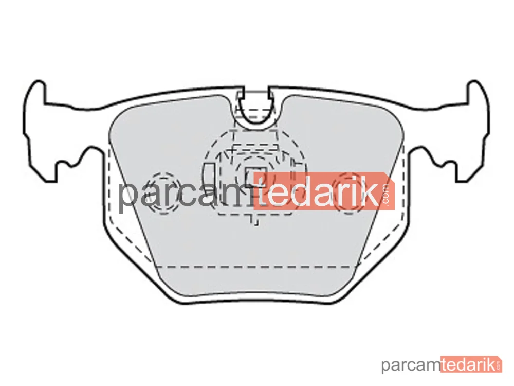 VALEO 670580 | Fren Balatası (Arka) — BMW X3, BMW 7, BMW 3